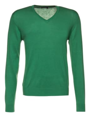 HACKETT LONDON Pullover mit Armpatches