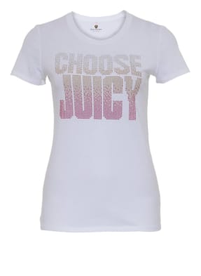 Juicy Couture T-Shirt DISCO mit Nietenbesatz