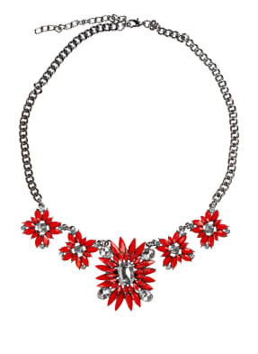 RUBIES AND ROCKS Statement-Kette RED BLOSSOM