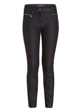 GERRY WEBER Coated-Jeans im Materialmix