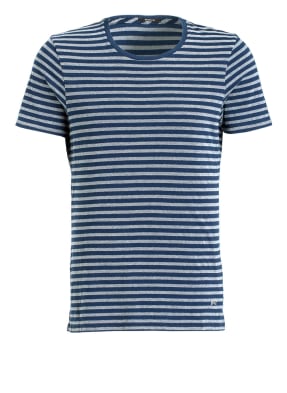 DENHAM T-Shirt SIGNATURE in Piqué-Qualität 