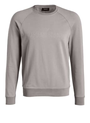 ARMANI JEANS Sweatshirt mit monochromer Prägung