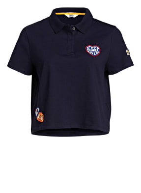 TOMMY HILFIGER Cotton Pique Cropped Polo 