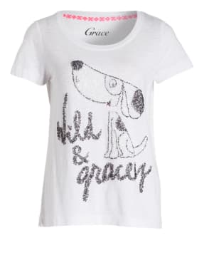Grace T-Shirt mit Paillettenbesatz