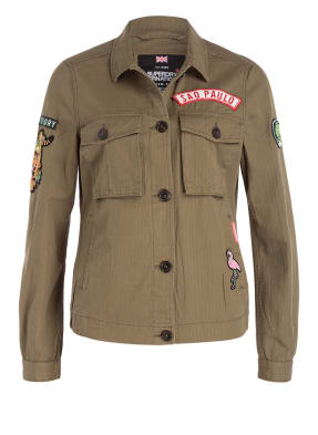 Superdry Jacke mit Patches