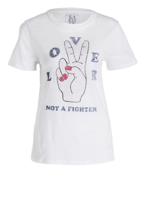 ZOE KARSSEN T-Shirt LOVER NOT A FIGHTER