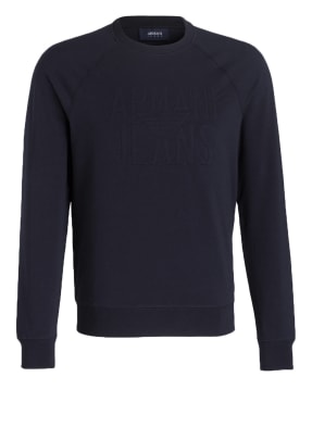 ARMANI JEANS Sweatshirt mit monochromem Logoprint