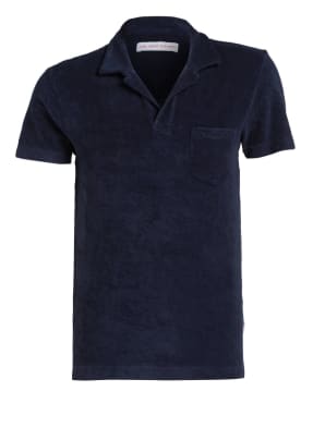 Orlebar Brown Froté Polokošile Terry navy