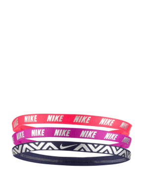 Nike 3er-Pack Haarbänder mit Metallic-Print