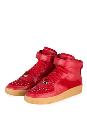 RED VALENTINO Hightop-Sneaker mit Nietenbesatz
