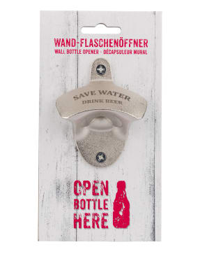 contento Wand-Flaschenöffner SAVE WATER 