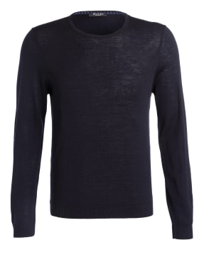 Maerz Muenchen Pullover Aus Merinowolle blau