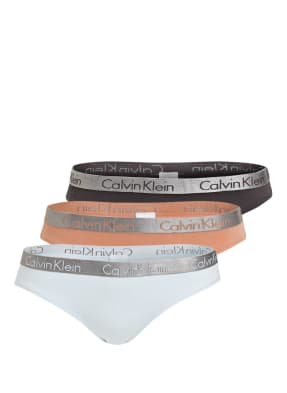 Calvin Klein 3er-Pack Slips RADIANT COTTON 