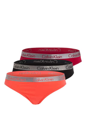 Calvin Klein 3er-Pack Slips RADIANT COTTON 