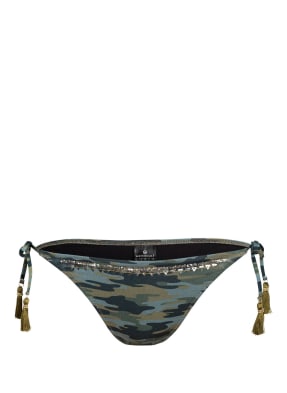 watercult Bikini-Hose CAMO LUXE mit Pailettenbesatz