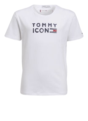 TOMMY HILFIGER T-Shirt mit Glitzerbesatz