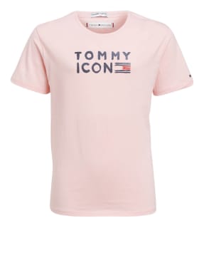 TOMMY HILFIGER T-Shirt mit Glitzerbesatz