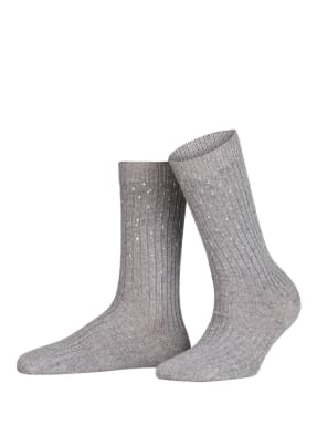 SANDRO Socken mit Schmucksteinbesatz