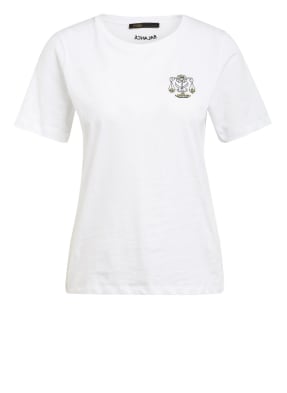 maje T-Shirt TASTROBAL mit Schmucksteinbesatz