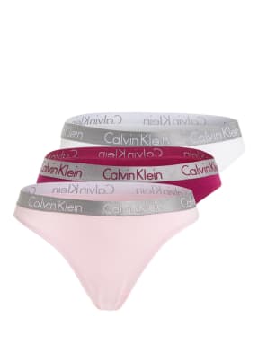 Calvin Klein 3er-Pack Strings RADIANT COTTON 