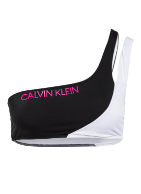 Calvin Klein One-Shoulder-Bikini-Top CK BLOCKING