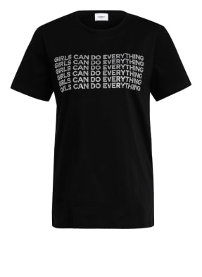 Dondup T-Shirt mit Schmucksteinbesatz