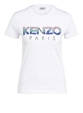 KENZO T-Shirt mit Paillettenbesatz