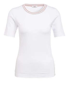 PESERICO T-Shirt mit Metallperlenbesatz