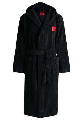 HUGO Morgenmantel TERRY GOWN HOODED