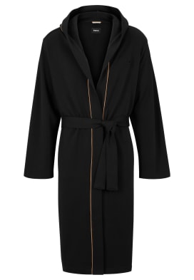 BOSS Morgenmantel ICONIC HOODED ROBE
