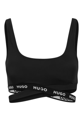 HUGO Bikini-Oberteil PURE_BRALETTE_SPORT Slim Fit