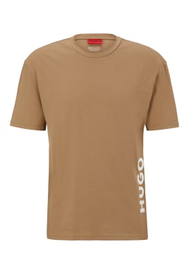 HUGO Strand-Oberteil T-SHIRT RN RELAXED Relaxed Fit