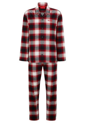 HUGO Pyjama-Set SOFT CHECK PYJAMA Relaxed Fit