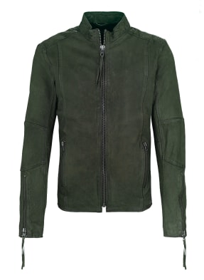 tigha Lederjacke NIAM BUFFED Slim Fit
