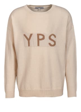 YOUNG POETS Strickpullover EDWARD LOGO 221 Loose Fit