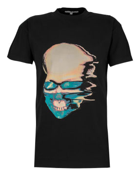 YOUNG POETS SOCIETY Printshirt GLITCHED SKULL DAYLEN PEACHED 221 Slim Fit