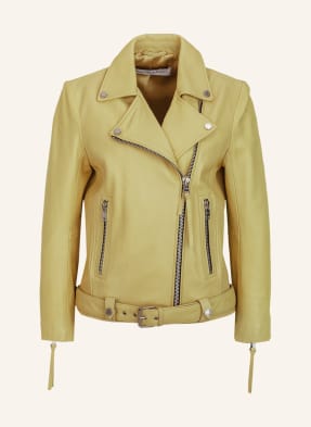 YOUNG POETS SOCIETY Biker Lederjacke ELISE HEAVY BOYFRIEND 221 Loose Fit