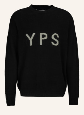 YOUNG POETS Strickpullover EDWARD LOGO 221 Loose Fit