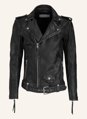 YOUNG POETS SOCIETY Biker Lederjacke JOE VEG LOOSE 222 Loose fit