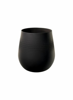 Villeroy & Boch Vase Carré groß MANUFACTURE COLLIER NOIR