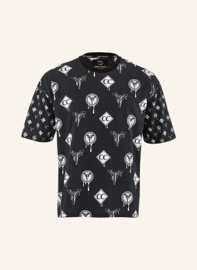 CARLO COLUCCI T-Shirt mit diversen Markenlogos DARIZ