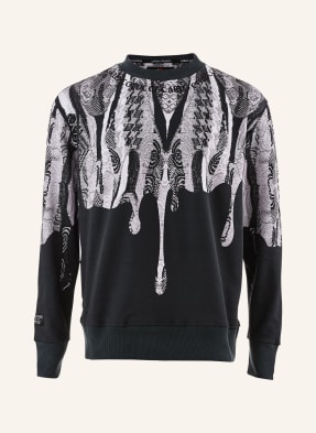 CARLO COLUCCI Sweatshirt mit Strickdruck DABRINGER