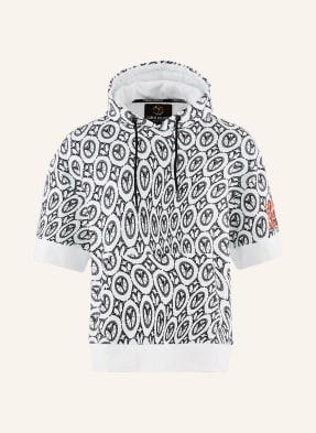 CARLO COLUCCI Kurzarm Sweat Hoodie DEBERTOLDI