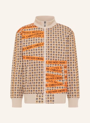 CARLO COLUCCI Sweatjacke mit Monogram DALLACOSTA