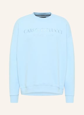 CARLO COLUCCI Oversize Sweatshirt mit Stickerei DE BIASI
