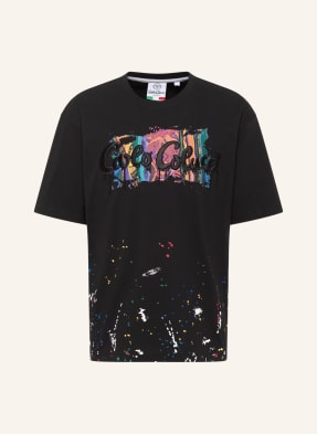 CARLO COLUCCI T-Shirt "Paint drop" DEJAKUM