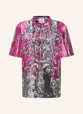 CARLO COLUCCI Oversize T-Shirt "Fusion" DELL'OSSO
