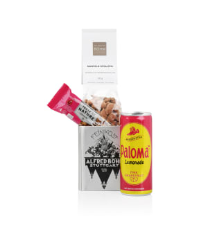 Feinkost Böhm Geschenkdose KNABBER DOSE