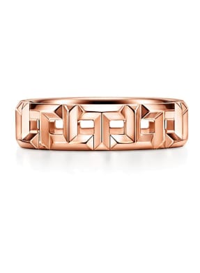 TIFFANY & Co. Ring TIFFANY T TRUE aus 18 Karat Roségold