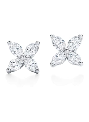 TIFFANY & Co. Ohrringe TIFFANY VICTORIA® aus Platin mit Diamanten
